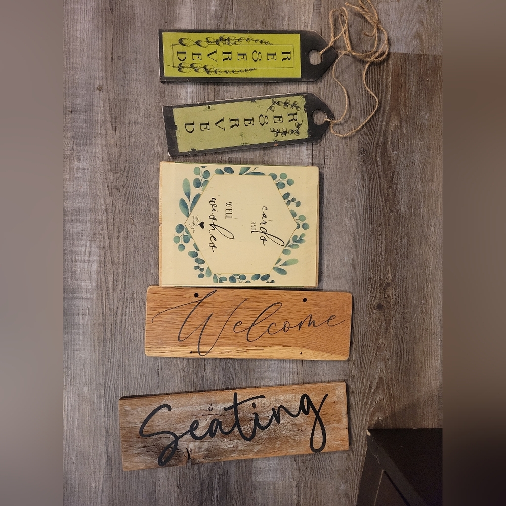 Misc Wedding Items